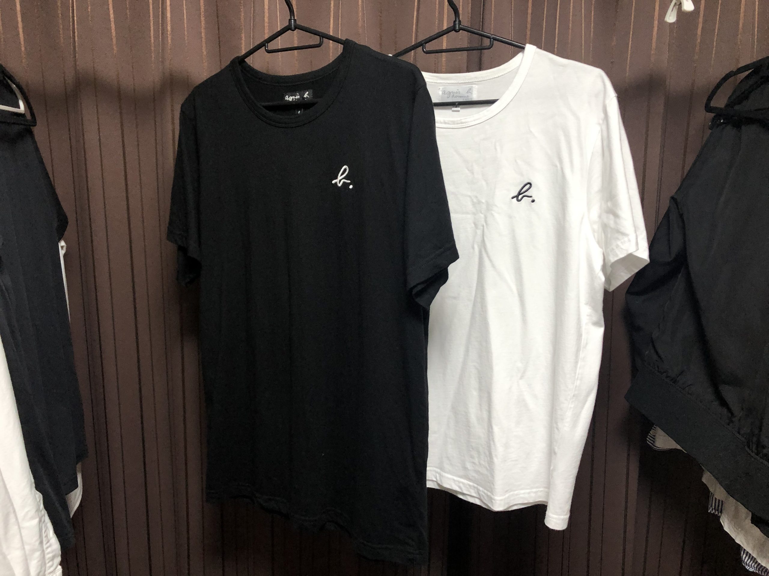 アニエスベーロゴTシャツサイズ感